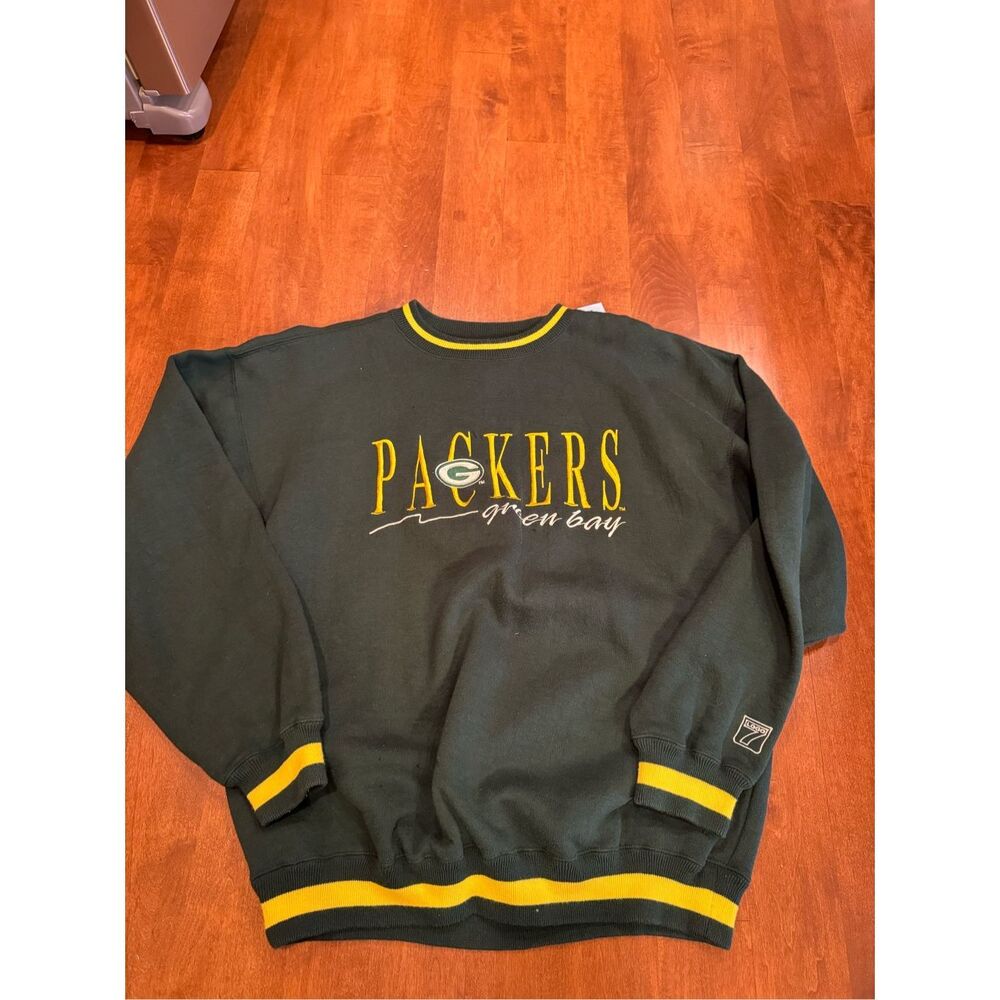 Men’s vintage NFL greenbay packers logo seven sweatshirt